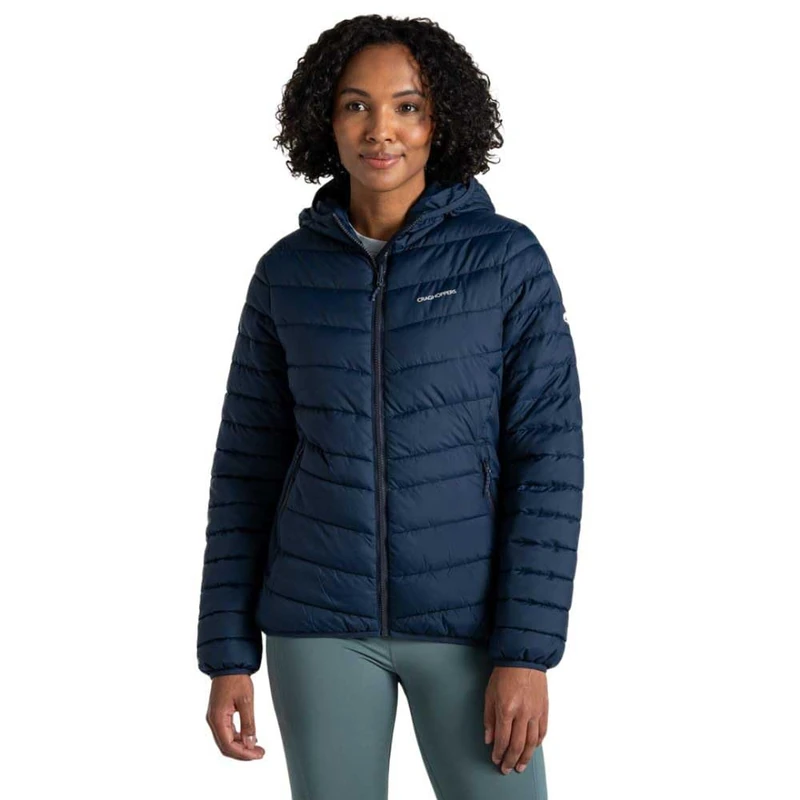 Craghoppers Womens Complite Ix Hdjkt Jacket, Blue Navy, 16 UK