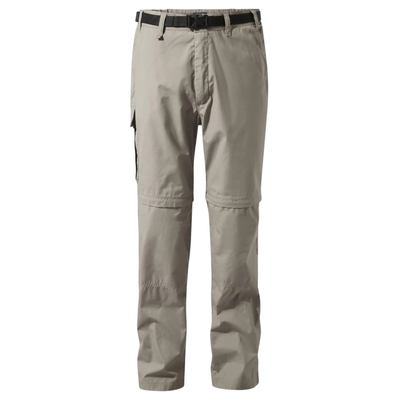 Craghoppers Men's Kiwi Convertible Walking Trousers Water Repellent Hiking Pants