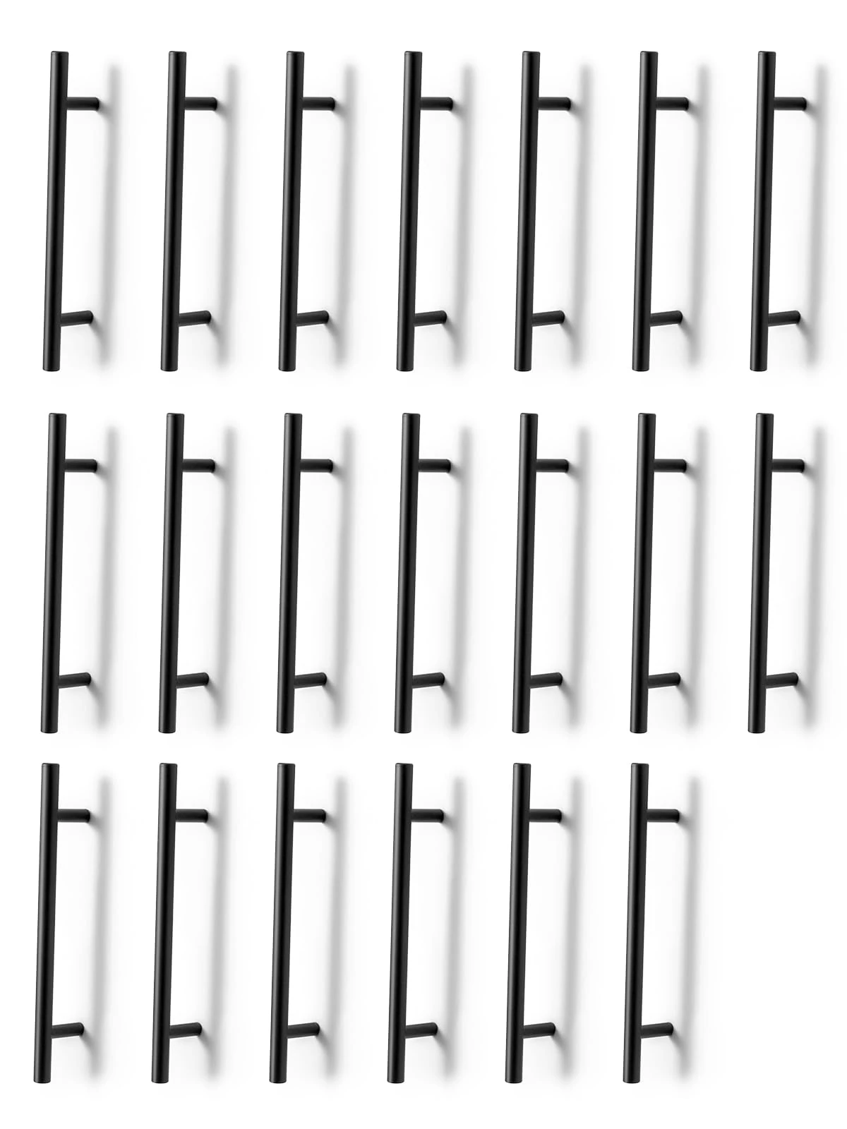 M.J COMFY-LIFE 20 PackCabinet Kitchen Handles, Bathroom Cabinet Handles (Black, 128mm)