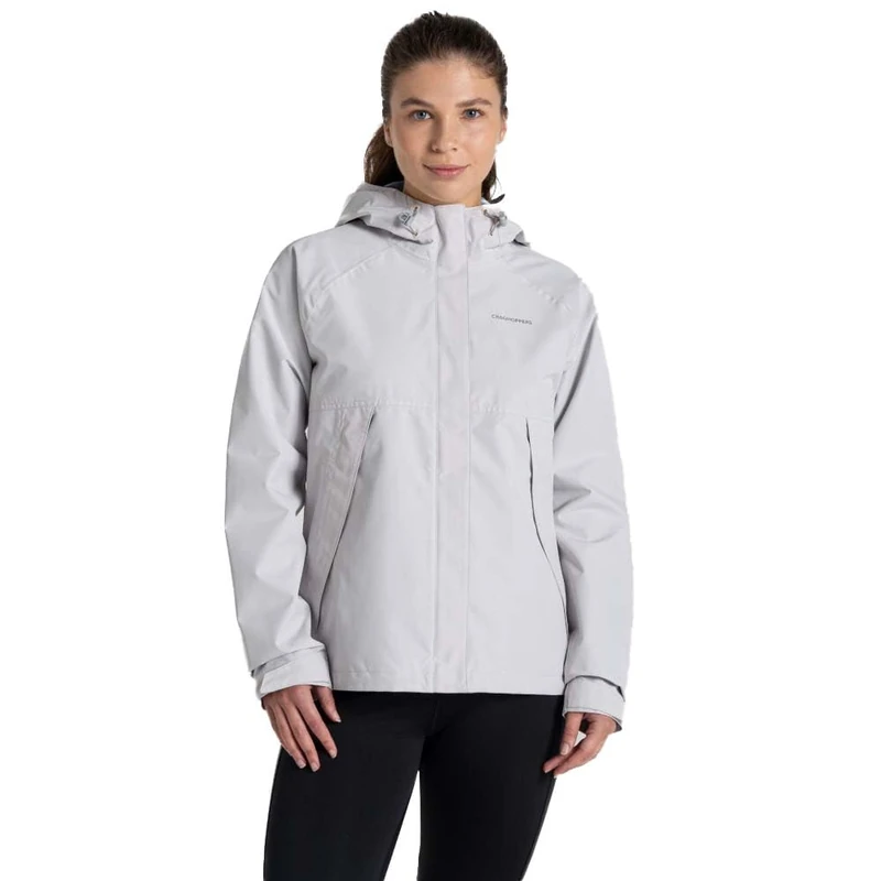 Craghoppers Women's Ossus Waterproof Jacket Windproof Breathable Coat