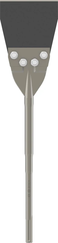 Bosch 1 x Pro SDS Max Floor Scraper (for Tiles, Diameter mm, Professional Accessories Hammer Drill, Shredder)