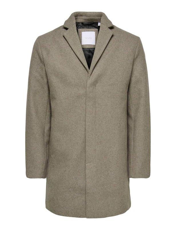 ONLY & SONS Onsaron Wool Coat Otw, greige, XL