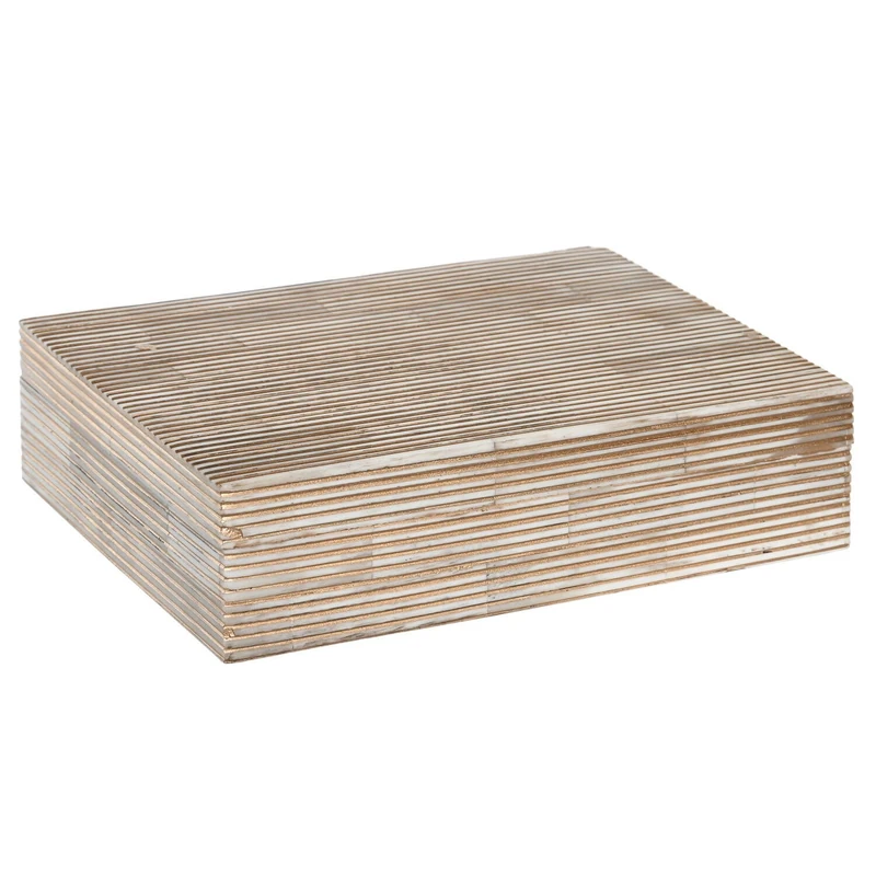 Joyero Hueso Resin 20.5 x 13 x 5.5 cm Cream_ AlexandreHouse