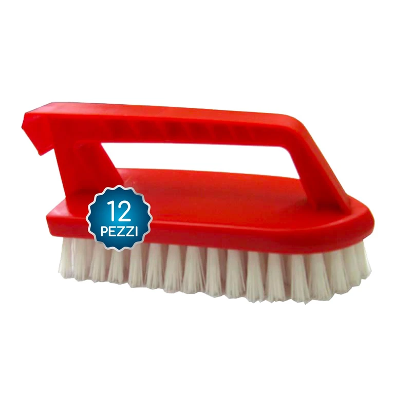 Tonkita Grip Brush Laundry, red, 12 Pieces