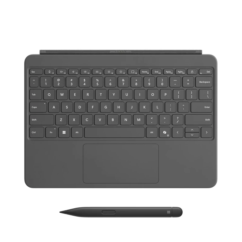 Microsoft Surface Pro 12-inch Keyboard with Slim Pen | Compatible with Surface Pro Copilot + | Slate