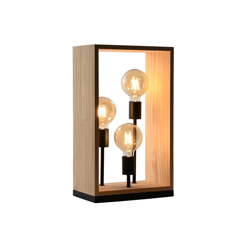 AlexandreHouse SOBREMESA Pine LAMP 30X16X50 SIN BOMBILLAS - Image 1