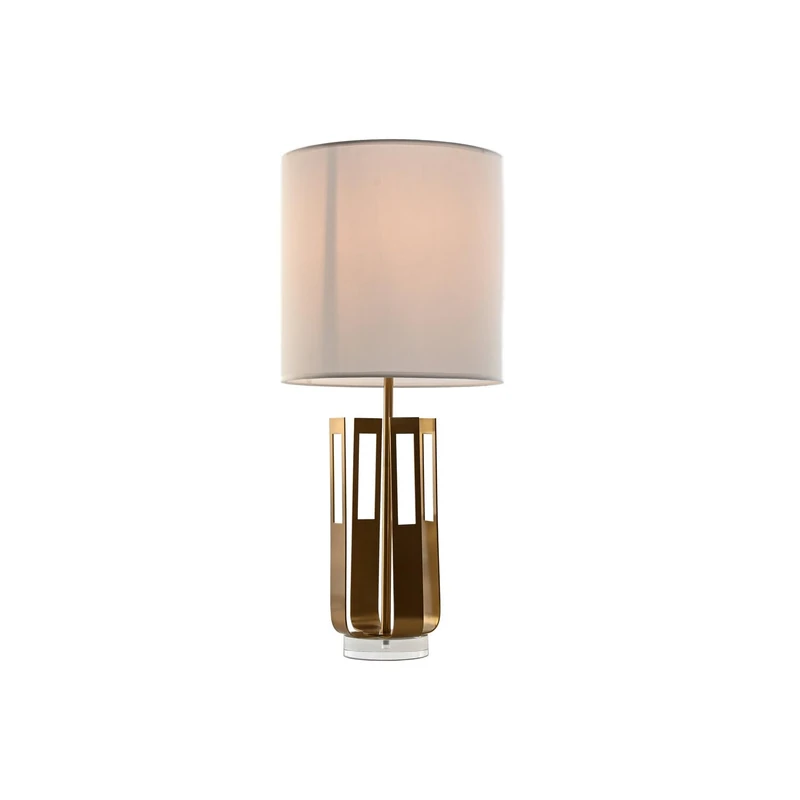 AlexandreHouse Sombermea Hierro Acrylic Lamp 35 x 35 x 78 cm Dorado - Image 1