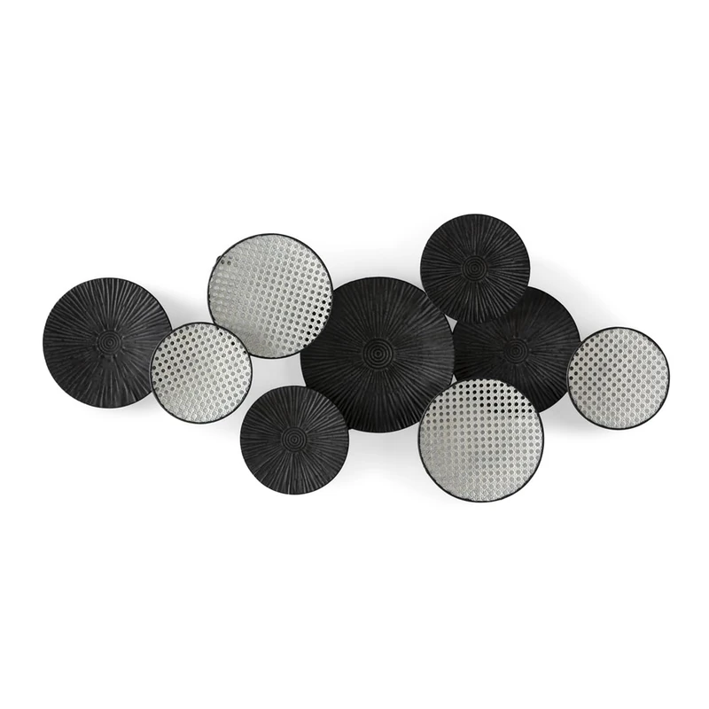 Exculture 113 x 5 x 51 cm Metal Black/Black - Image 1