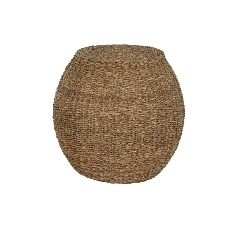 Mesita Auxiliar Seagrass 44 x 44 x 43 cm Natural