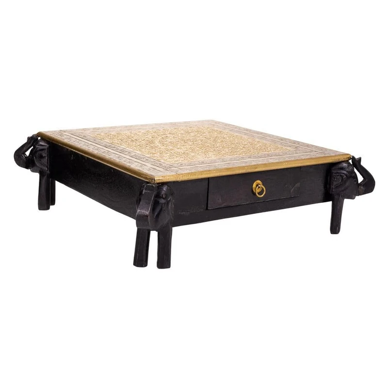 AlexandreHouse Mesa De Madera Y Metal