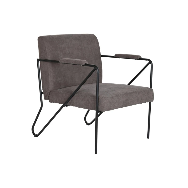 AlexandreHouse Butaca Polyester Metal 64 x 69.5 x 76 cm Grey