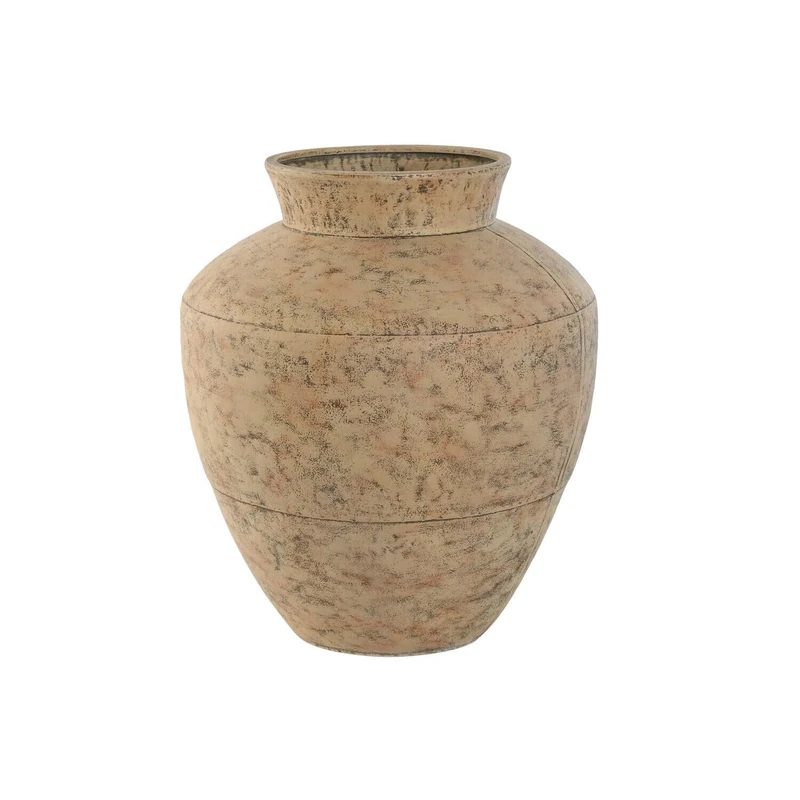JARRON METAL 33X33X38 CREAM - Image 1
