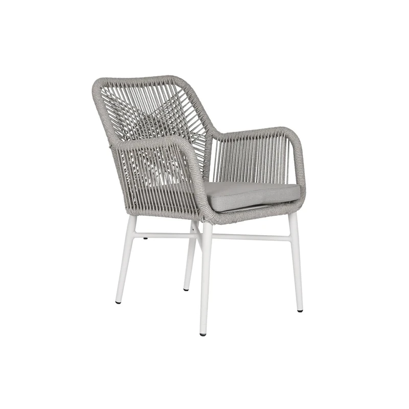 AlexandreHouse Aluminium Silla 57 x 63 x 84 cm with Cojin, Adjustable