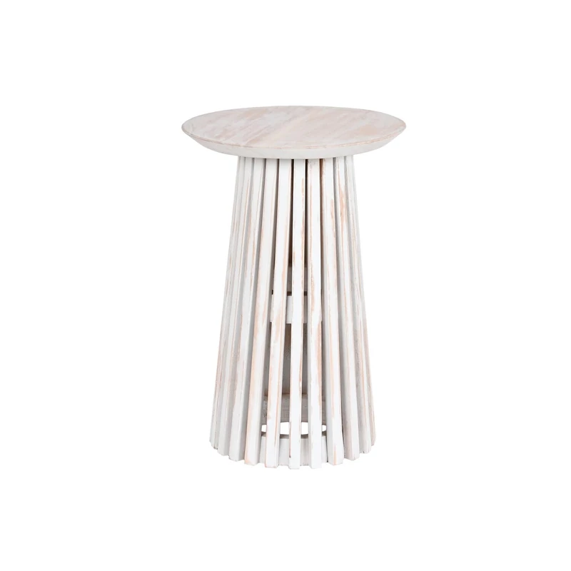 AlexandreHouse MINDI AUXILIARY TABLE 40X40X60 DECAPE WHITE