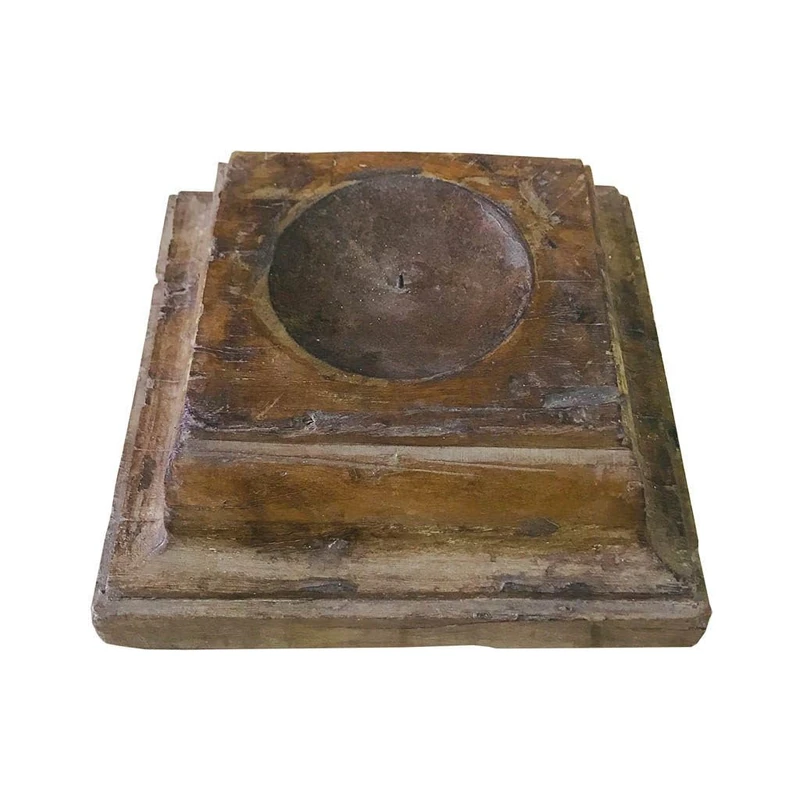 De Madera Acabado Artesanal Candelabra