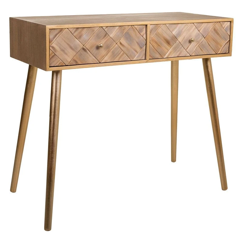 AlexandreHouse Wooden Hallway with 2 Drawers