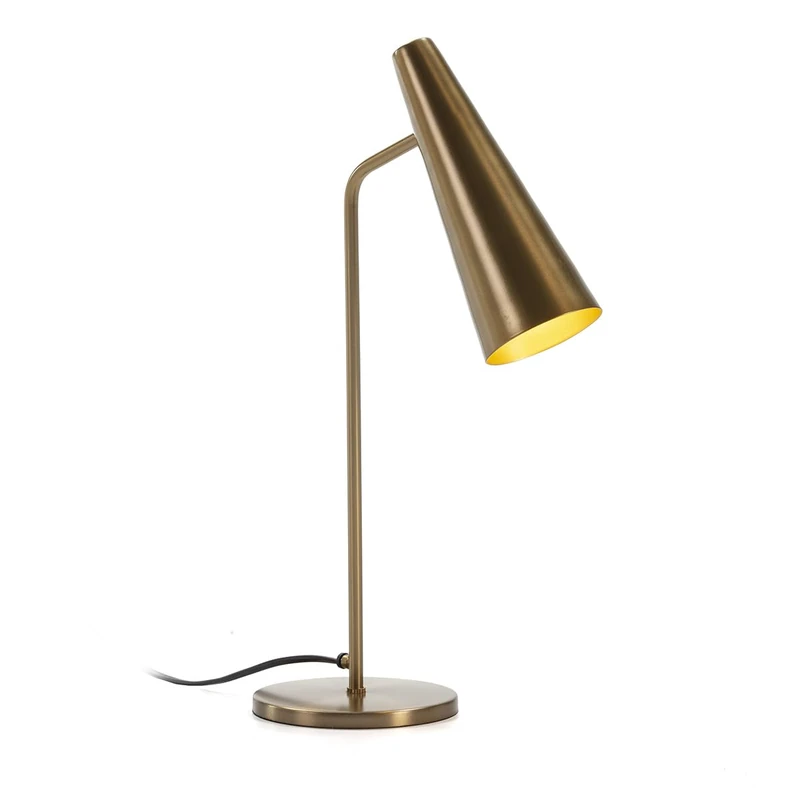 AlexandreHouse Susmesa lamp 26 x 14 x 46 cm Metal Dorado - Image 1