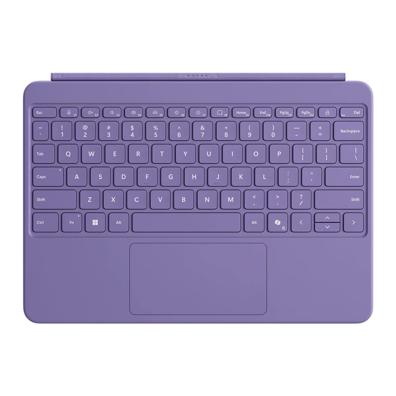 Microsoft Surface Pro 12-inch Keyboard | Compatible with Surface Pro Copilot + | Violet