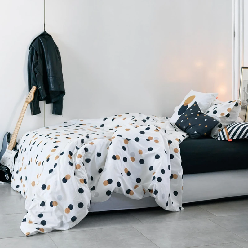 AlexandreHouse Golden dots funda nórdica 140x200 cm (Cama 80) - Image 1