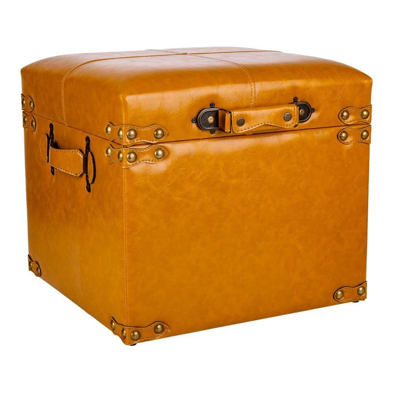AlexandreHouse Taburete Cajon De Polipiel - Image 1