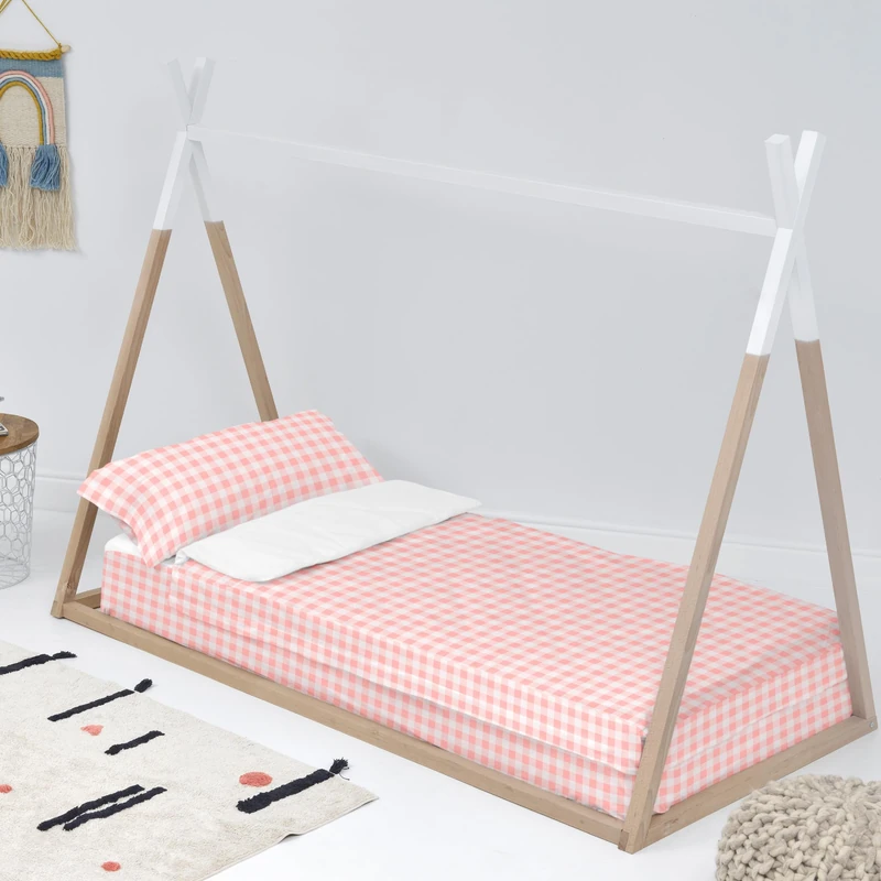 AlexandreHouse Vichy Saco nórdico 105x200 cm (Cama 105) Sin relleno Pink