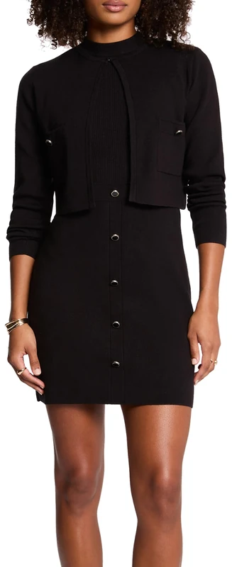 Morgan Women's 252-rmcassy Dress, Black M, XXL
