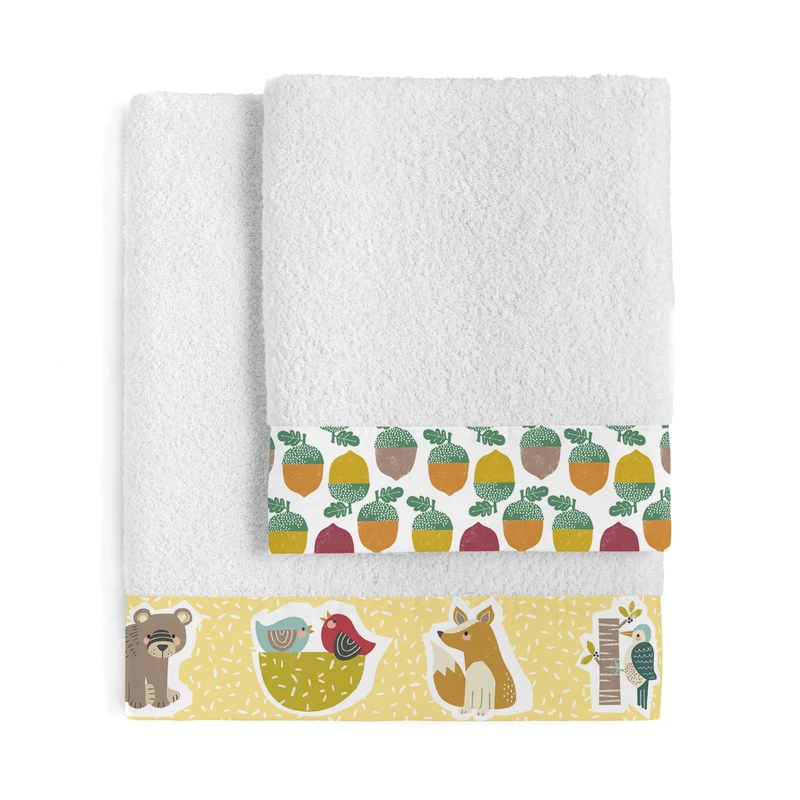 AlexandreHouse Harvestwood Juego Toallas Pack of 2