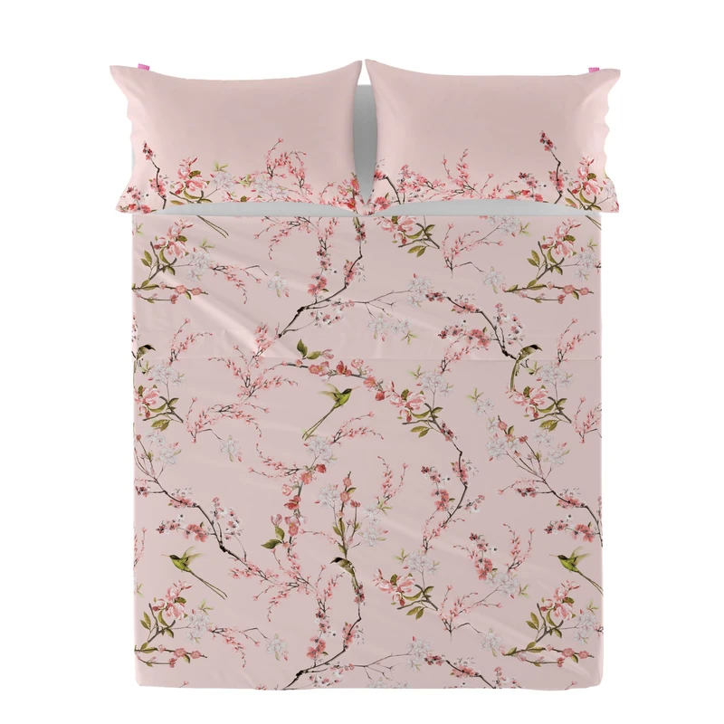 AlexandreHouse Chinoiserie roses Sabana 160 x 270 cm (Cama 80/90) - Image 1