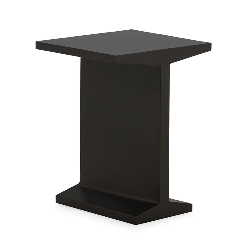 AlexandreHouse MESA AUXILIAR 44.45X44.45X57.15 Metal Black