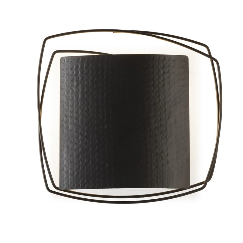 Aplique 27 x 11 x 26 cm Metal Black Mate_ AlexandreHouse