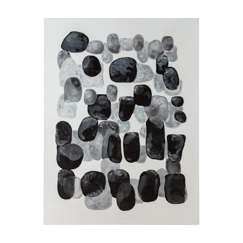 Lienzo 90 x 5 x 120 cm Black/Grey AlexandreHouse