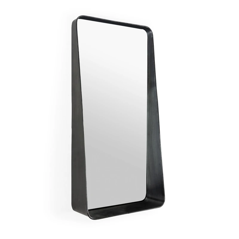 AlexandreHouse ESPEJO 28X9X40 Metal Black - Image 1