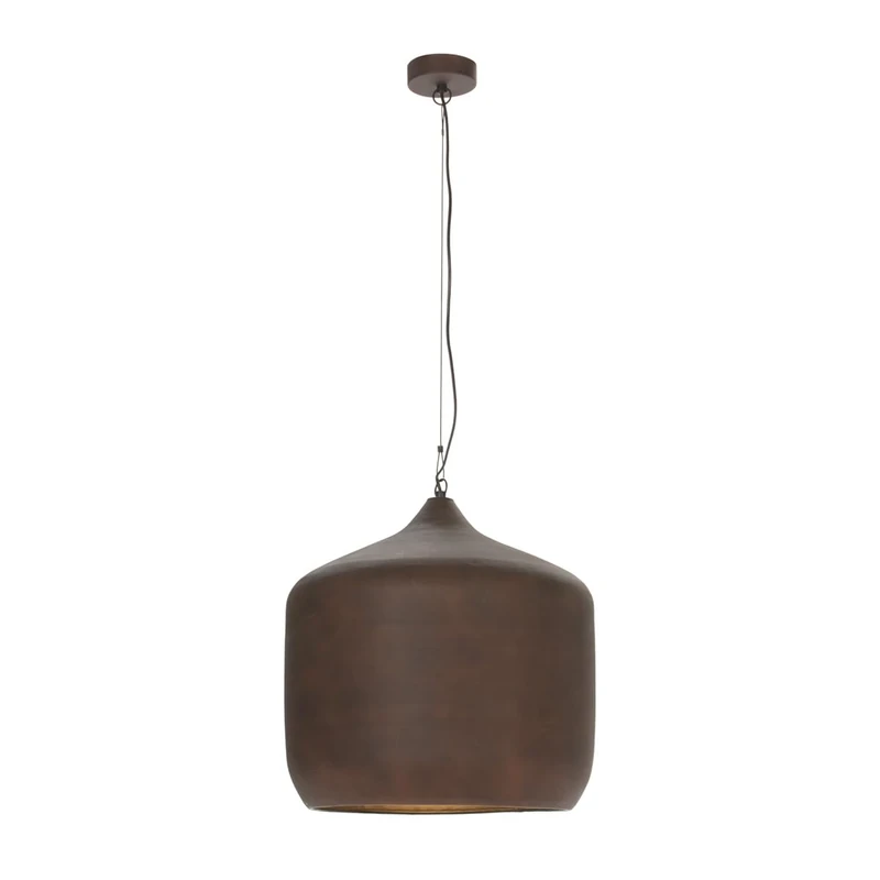 Techo Lamp 47X47X46/200 Metal Oxide Natural Vintage