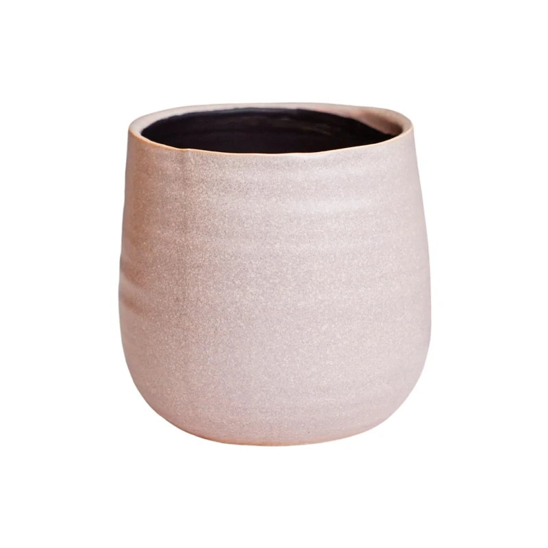 Ivyline Plant Pot Planter, Ceramic, Dusky Pink, Medium
