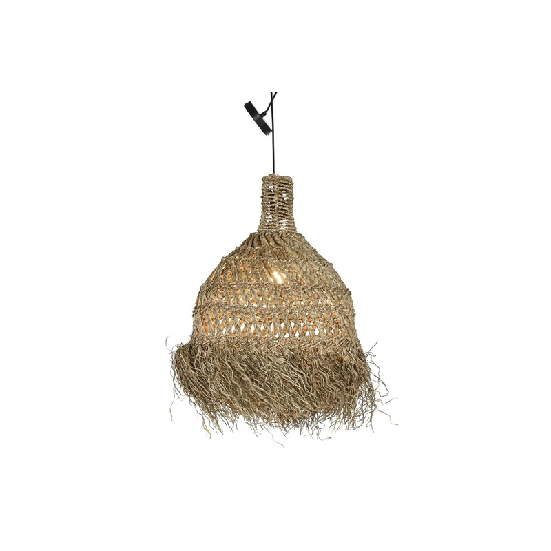 AlexandreHouse Techo Natural Fibres Lamp, 55 x 55 x 77