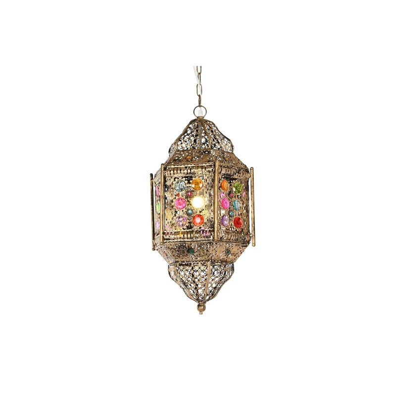AlexandreHouse Techo Metal Acrylic Lamp 29X26X105 Dorado