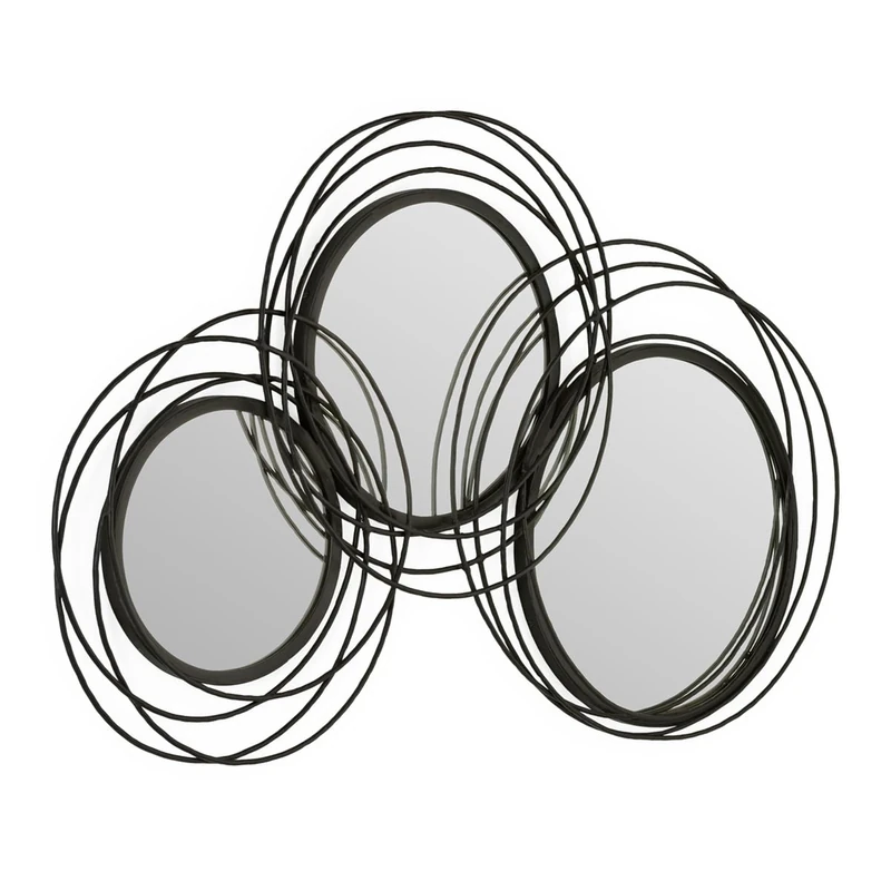 Mirror 76X5X117 Metal Black