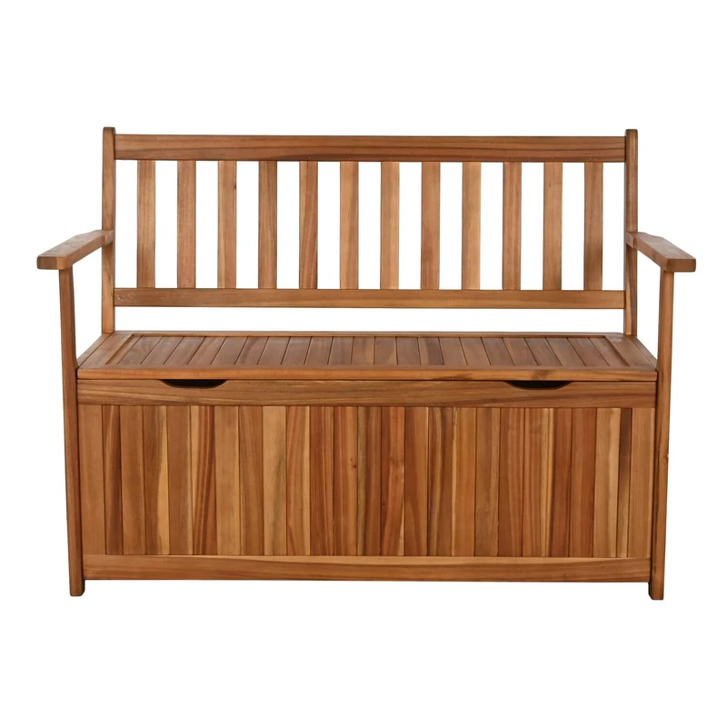 AlexandreHouse Acacia Bench 120 x 60 x 87 20.00 cm with Natural Tapa