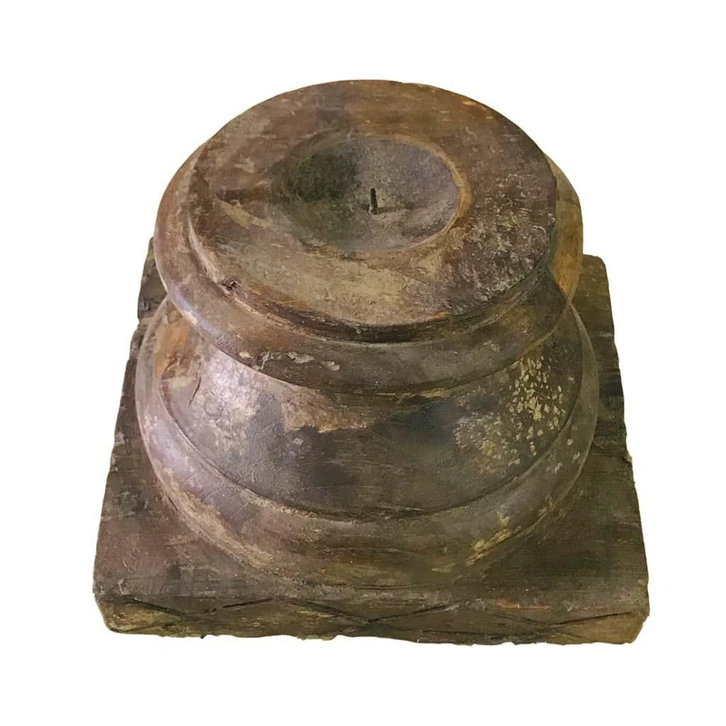 De Madera Acabado Artesanal Candelabra