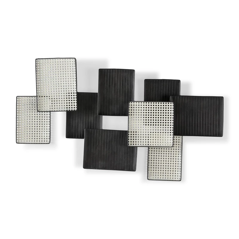 Exculture 103.5 x 5 x 55 cm Metal Black/Black