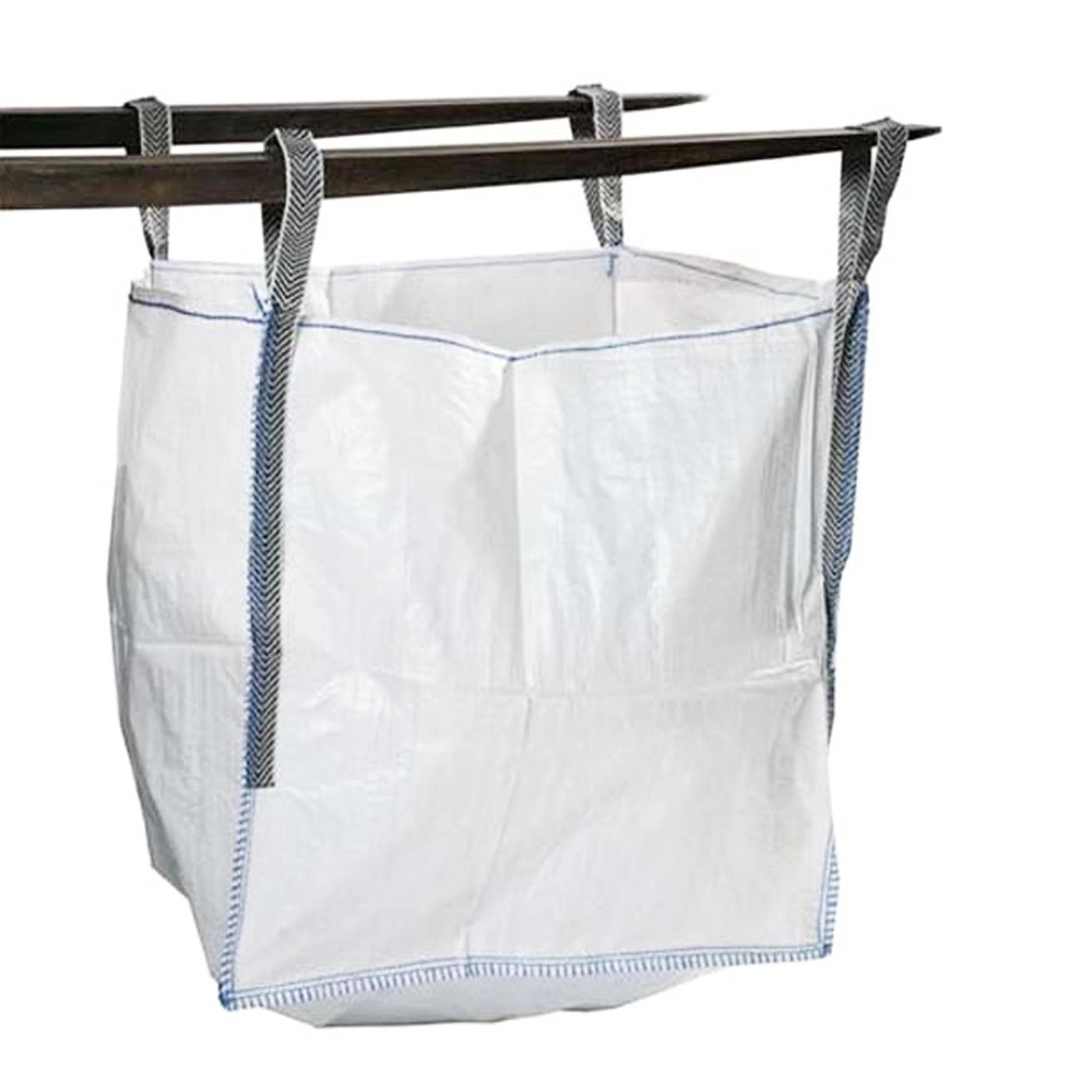 Pack of 5 FIBC Bulk Builders Bag Garden Waste Jumbo Bag With Lifting Loops Industrial Woven Material Dumpy 1 Tonne Sacks With Handles