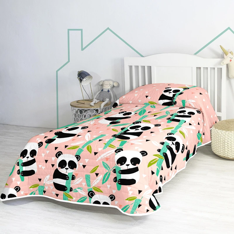 Panda Garden Colcha 180 x 260 cm (Cama 80/90/105) - Image 1