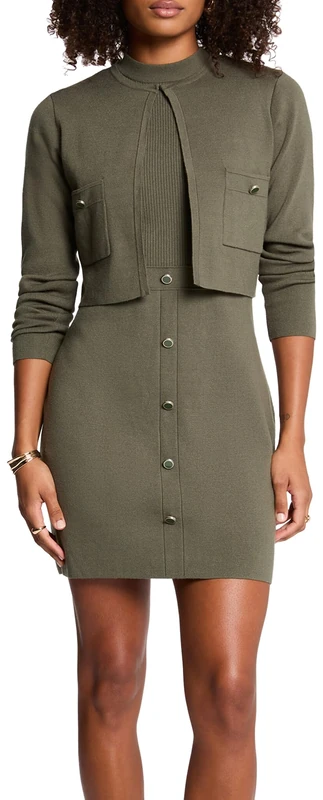 Morgan Women's 252-rmcassy Dress, Beetle, XL