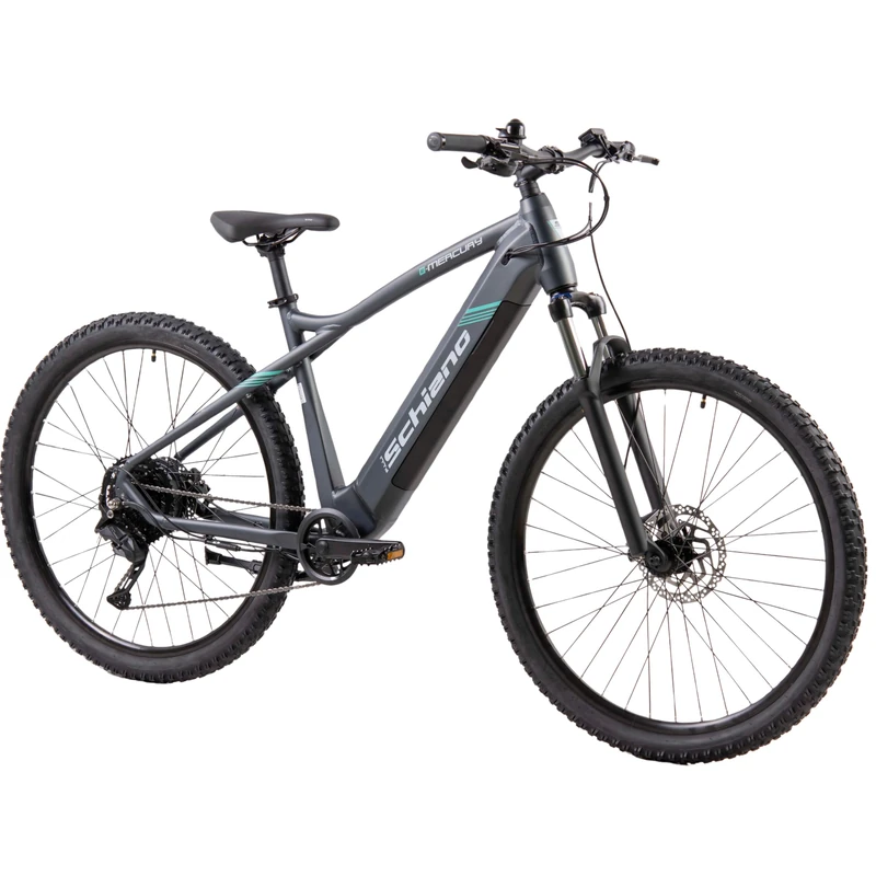 F.lli Schiano E-Mercury, Electric Bike for Adults, 29", Mountain Bike, 36V 20Ah (720Wh) Removable Battery, 250W Motor, 55Nm, Black
