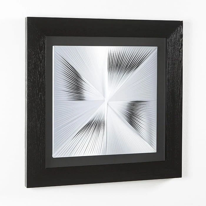 AlexandreHouse Cuadro 90 x 5 x 90 cm Black