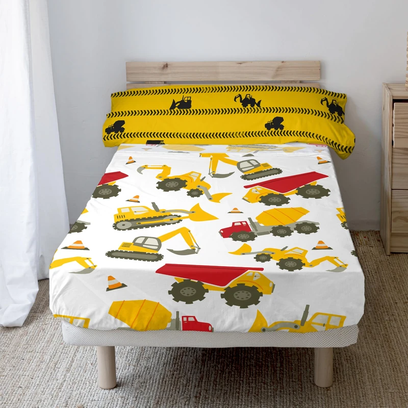 AlexandreHouse Machinery Juego de Sábanas 2 Pieces 180x270 cm (Cama 105) - Image 1