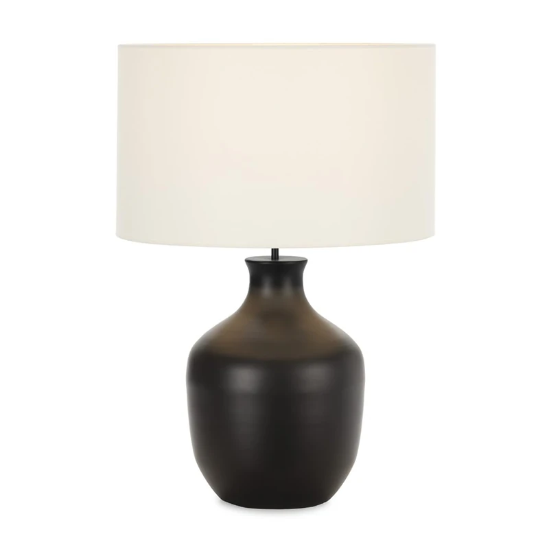 AlexandreHouse Susmesa Lamp 29 x 29 x 47 cm Metal Black Mate/Sin Trousers