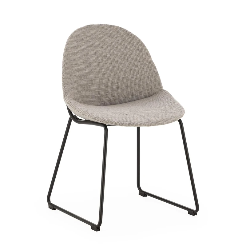 AlexandreHouse Silla 53 x 53 x 79 cm Black/Grey/White