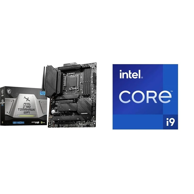 MSI MAG Z790 TOMAHAWK WIFI Motherboard + Intel® Core™ i9-14900KF Desktop Processor 24 cores