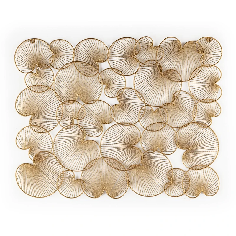 Exculture 45 x 1.75 x 35 cm Metal Dorado AlexandreHouse